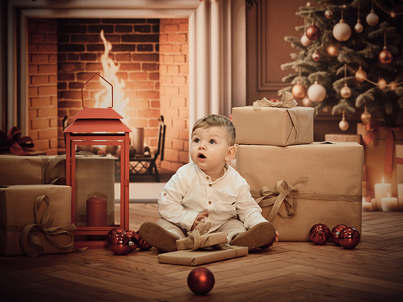 Weihnachtsfotos Kinder Ulm